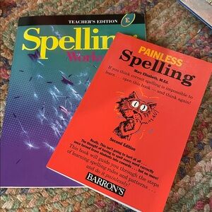 Spelling Workout Teacher's Edition Level E & Painless Spelling book‎